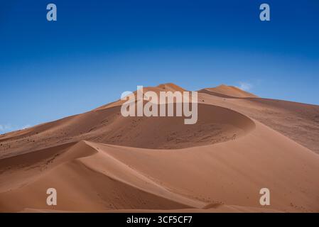 Big Mamma Dune im Sossusvlei Nationalpark Stockfoto