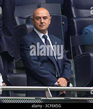 London, Großbritannien. August 2025. Tottenham Hotspur / Burnley - Premier League - London Tottenham Chairman Daniel Levy. Bildnachweis: Mark Pain / Alamy Live News Stockfoto