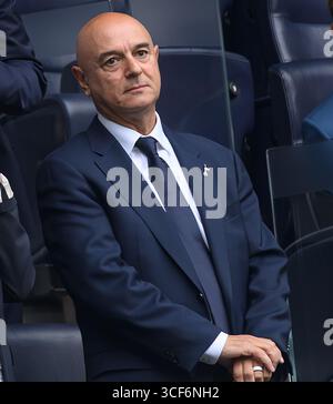 London, Großbritannien. August 2025. Tottenham Hotspur / Burnley - Premier League - London Tottenham Chairman Daniel Levy. Bildnachweis: Mark Pain / Alamy Live News Stockfoto