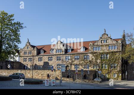 Markthalle im ehemaligen Marstall, Kassel, Hessen Stockfoto