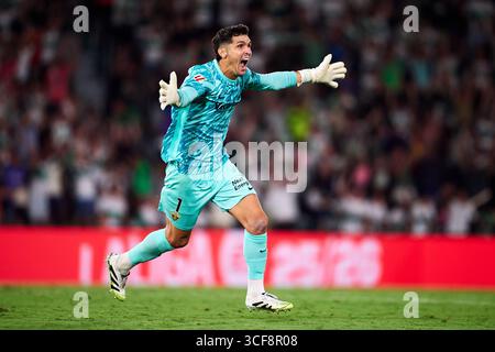 ELCHE, SPANIEN - 18. AUGUST: Matias Dituro von Elche CF während des LaLiga EA Sports Matches zwischen Elche CF und Real Betis Balompie im Estadio Manuel Marti Stockfoto