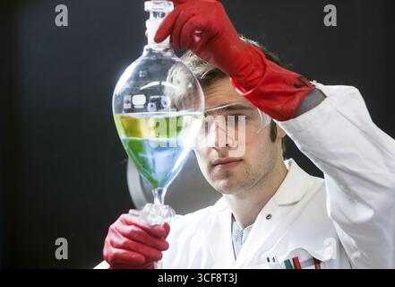 Laboratorium am Institut für Pharmazie und medizinische Chemie der Heinrich-Heine-Universität Düsseldorf, Nordrhein-Westfalen Stockfoto