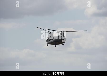 Chinook-Hubschrauber Stockfoto