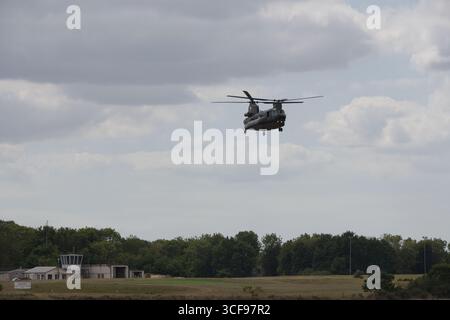 Chinook-Hubschrauber Stockfoto