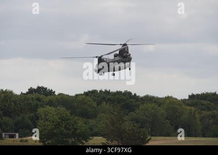 Chinook-Hubschrauber Stockfoto