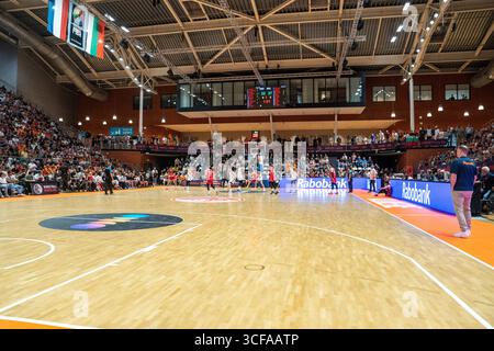 Almere, Niederlande. August 2025. ALMERE, NIEDERLANDE - 20. AUGUST: Übersicht während des Spiels zwischen den Niederlanden und Bulgarien zur wm-Qualifikation 2027 im Topsportcentrum am 20. August 2025 in Almere, Niederlande. (Foto von Henk Seppen/Orange Pictures) Credit: Orange Pics BV/Alamy Live News Stockfoto
