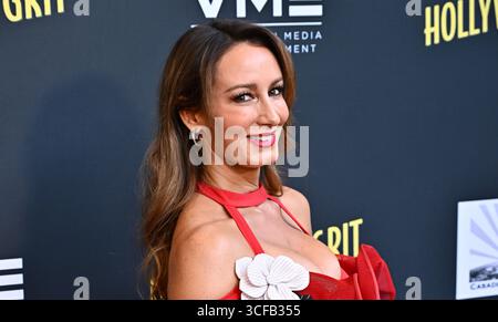 Los Angeles, USA. August 2025. Kristina Denton kam am 21. August 2025 zur Premiere von Hollywood Grit im AMC The Grove 14 in Los Angeles, CA. © Starbuck/ Credit: AFF/Alamy Live News Stockfoto