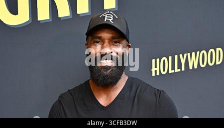 Los Angeles, USA. August 2025. LaMonica Garrett kam am 21. August 2025 zur Premiere von Hollywood Grit im AMC The Grove 14 in Los Angeles, CA. © Starbuck/ Credit: AFF/Alamy Live News Stockfoto
