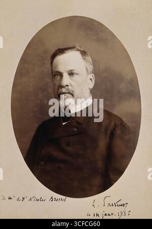 Louis Pasteur. Stockfoto