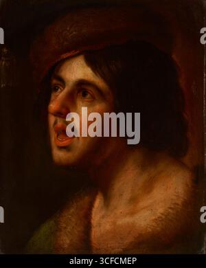 Büste eines jungen Mannes, 17. Oder 18. Jahrhundert. Stockfoto