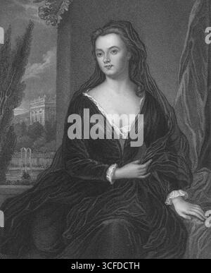 Sarah Jennings Duchess of Marlborough 1744 Stockfoto