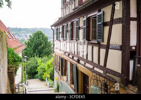 Die Stadt Weinsberg Stockfoto