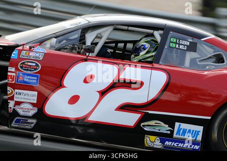 Magione, Italien - 20. September 2014: NASCAR Whelen Euro Series im Rennen auf dem Autodromo dell'Umbria in Magione. Stockfoto