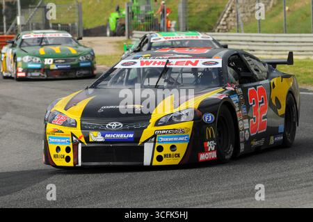 Magione, Italien - 20. September 2014: NASCAR Whelen Euro Series im Rennen auf dem Autodromo dell'Umbria in Magione. Stockfoto