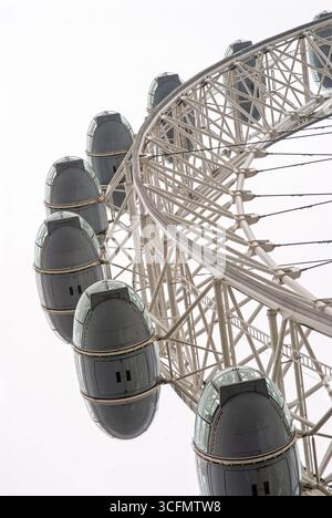 London Eye, London, England, Frühjahr 2007 Stockfoto