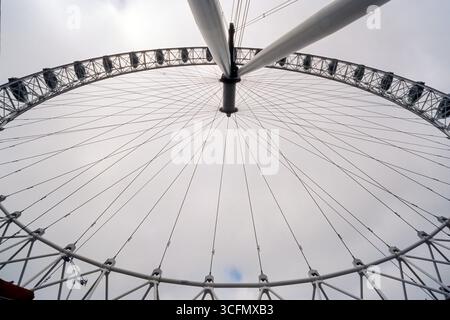 London Eye, London, England, Frühjahr 2007 Stockfoto