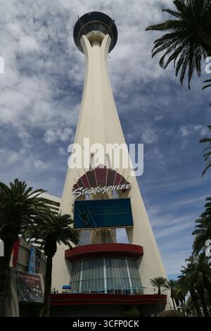 Stratosphere Tower in Las Vegas, Nevada, USA Stockfoto