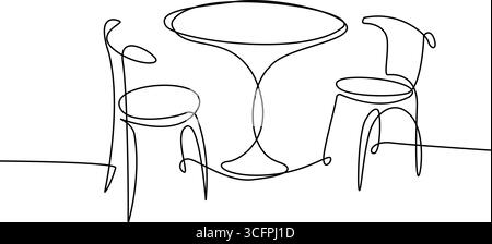 Durchgehende eine Linie Zeichnung von Lebensmittelbeutel gefüllt mit Gemüse, Vektor Illustraiton Stock Vektor