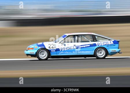 Silverstone Circuit, Northamptonshire, Großbritannien. August 2025; Silverstone Circuit, Northamptonshire, England; Silverstone Festival Day 3 2025; Jerry BAILEY in einem Rover SD1 während der Adrian Flux Trophy für MRL Historic Touring Car Challenge Stockfoto