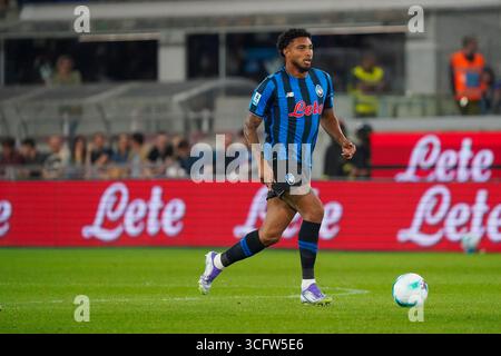 Bergamo, Italie. August 2025. Ederson während des italienischen Meisterschaftsspiels Serie A zwischen Atalanta BC und Pisa SC am 24. August 2025 im Gewiss Stadium in Bergamo, Italien - Foto Alessio Morgese/DPPI Credit: DPPI Media/Alamy Live News Stockfoto