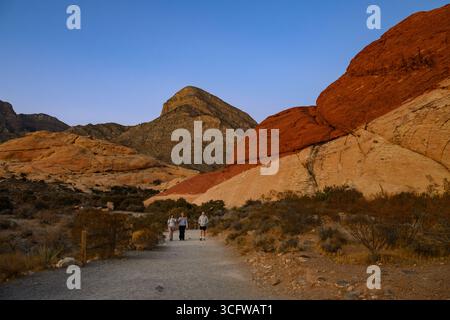 Red Rock Canyon-Las Vegas Stockfoto