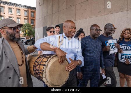 New York, New York, USA. August 2025. Quelle: ZUMA Press, Inc./Alamy Live News Stockfoto