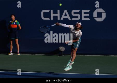 Queens, Usa. August 2025. Queens, New York City. 24. August 2025: Jordan Thompson (aus) bei den US Open 2025. Quelle: Corleve/Alamy Live News Stockfoto