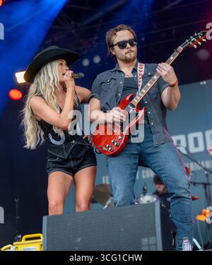 Mackenzie Carpenter lebt an der langen Straße 2025 Stockfoto