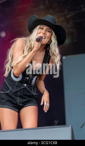 Mackenzie Carpenter lebt an der langen Straße 2025 Stockfoto