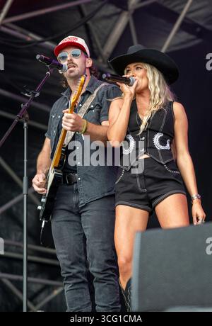 Mackenzie Carpenter lebt an der langen Straße 2025 Stockfoto