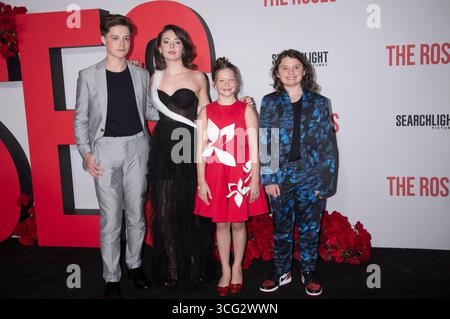 Wells Rappaport, Hala Finley, Delaney Quinn und Oliver Robinson bei der ...