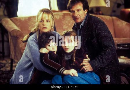 JUMANJI Paragraph 995 Sony Pictures veröffentlicht Film mit von links: Kirsten Dunst, Bradley Pierce, Bonnie Hunt, Robin Williams Stockfoto