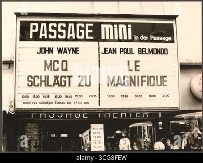 Köln-Altstadt Nord: Kino-Center Schildergasse - Kinos A-Z alt + neu Stockfoto