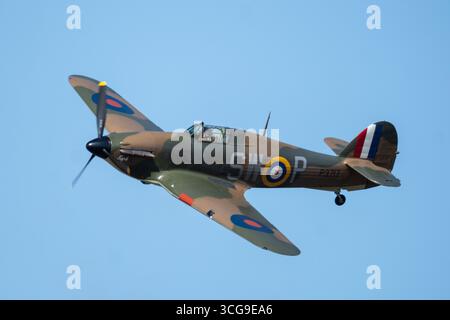 Headcorn Battle of Britain Airshow, Hurrikan Stockfoto