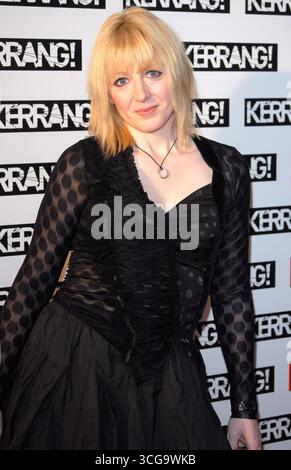 Yvette Fielding im Kerrang! Auszeichnungen in der Brewery in London am 23. August 2007 Stockfoto