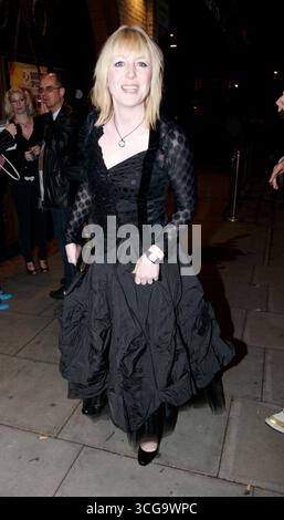 Yvette Fielding im Kerrang! Auszeichnungen nach der Show-Party in Turnmills in London - 23. August 2007 Stockfoto