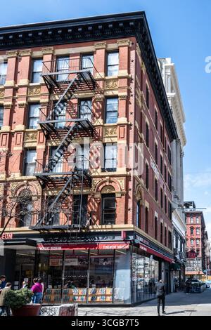 Außenansicht des Mietsmuseums mit Souvenirladen und Eingang Stockfoto