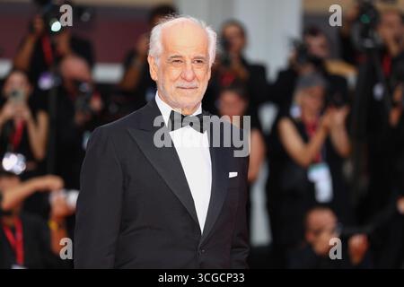27. August 2025, Venedig, Veneto, Italien: Auf dem roten Teppich für die Premiere „La Grazia“ beim 82. Venedig Filmfestival im Lido von Venedig, Italien. (Kreditbild: © Mickael Chavet/ZUMA Press Wire) NUR REDAKTIONELLE VERWENDUNG! Nicht für kommerzielle ZWECKE! Stockfoto