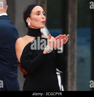 27. August 2025, Venedig, Venetien, Italien: NOOMI RAPACE auf dem roten Teppich für die Premiere der Mutter beim 82. Filmfestival Venedig im Lido von Venedig, Italien. (Kreditbild: © Mickael Chavet/ZUMA Press Wire) NUR REDAKTIONELLE VERWENDUNG! Nicht für kommerzielle ZWECKE! Stockfoto