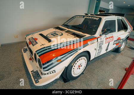 japan, shikoku - 3. Mai 2025 Lancia Delta S4. Hochwertige Fotos Stockfoto