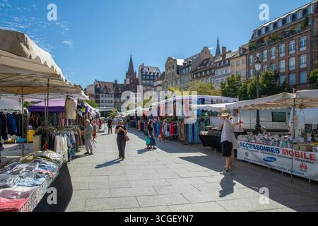 Straßburg-Elsass-Frankreich Stockfoto