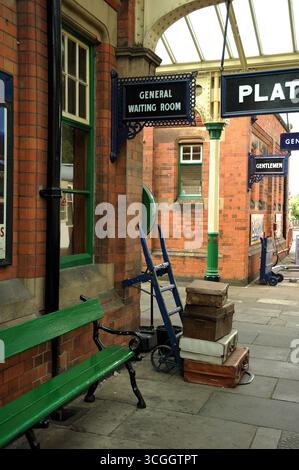 Loughborough Station, Great Central Railway. Stockfoto