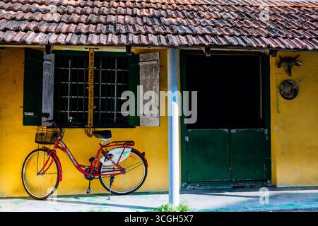 Das tägliche Leben in Fort Kochi, Kerala Stockfoto