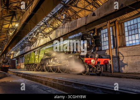 BR 'A3' 4-6-2 No.60103 'Flying Scotsman', Didcot Railway Centre, Oxfordshire, England, Vereinigtes Königreich Stockfoto