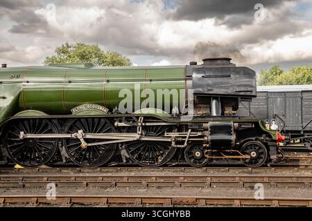 BR 'A3' 4-6-2 No.60103 'Flying Scotsman', Didcot Railway Centre, Oxfordshire, England, Vereinigtes Königreich Stockfoto