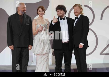 Venise, Venetie, ITALIEN. August 2025. Venedig, Italien, 28. August 2025. YORGOS LANTHIMOS nimmt an der Bugonia Premiere im Rahmen des 82. Internationalen Filmfestivals von Venedig im Lido in Venedig Teil (Foto: © Laurent Lairys/ZUMA Press Wire) NUR ZUR REDAKTIONELLEN VERWENDUNG! Nicht für kommerzielle ZWECKE! Stockfoto