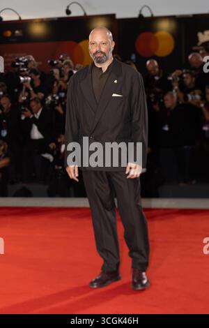 Venedig, Italien. August 2025. VENEDIG, ITALIEN - 28. AUGUST: Yorgos Lanthimos besucht den roten Teppich „Bugonia“ während des 82. Internationalen Filmfestivals von Venedig am 28. August 2025 in Venedig. CAP/KA © Kristina Afanasyeva/Capital Pictures Credit: Capital Pictures/Alamy Live News Stockfoto