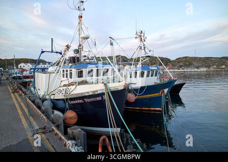 Fischerboote im Burtonport Harbour County donegal republik irland Stockfoto