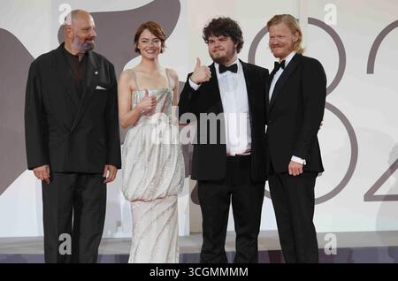 Venedig, Italien, 28. August 2025. YORGOS LANTHIMOS besuchte die Bugonia Premiere im Rahmen des 82. Internationalen Filmfestivals von Venedig im Lido in Venedig, Italien Laurent Lairys / MAXPPP Stockfoto