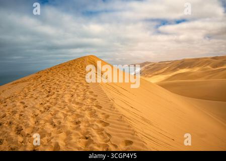Sanddünen St Sandwich Harbour, Namibia Stockfoto
